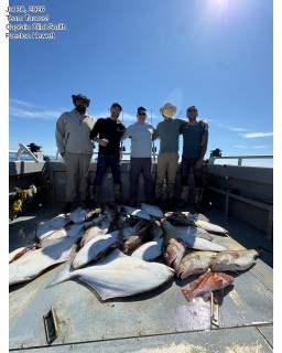 Team Taurus getting it done!  Thanks to Captain Clint and Firstmate Preston Hewtt and especially our guests for making us a part of their Alaska experience!