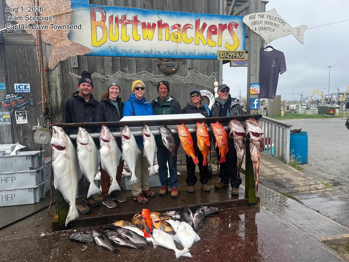 Big congrats to our guests and Team Scorpius with Captain Dave!  Thanks for making us a part of your trip to Alaska!