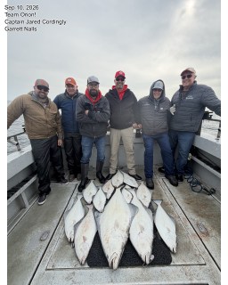 When the weather man lies but the smiles don’t! This group of brothers and nephews had a great day on the water and stayed at it like a bunch of golden retrievers and it showed!